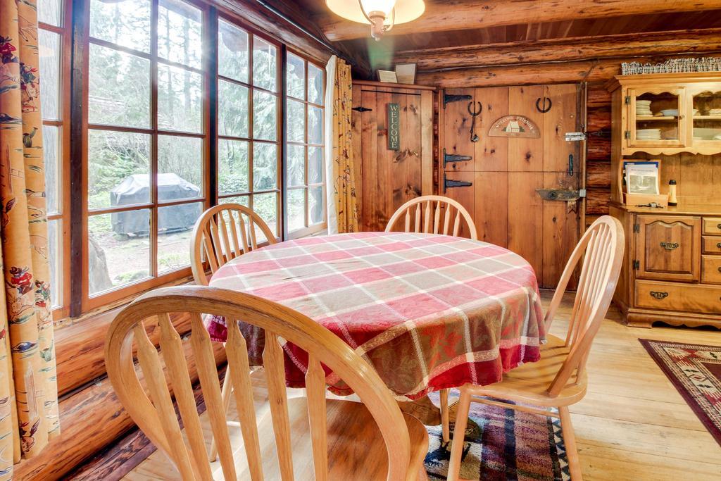 Zoe'S Log Cabin Welches Exterior foto